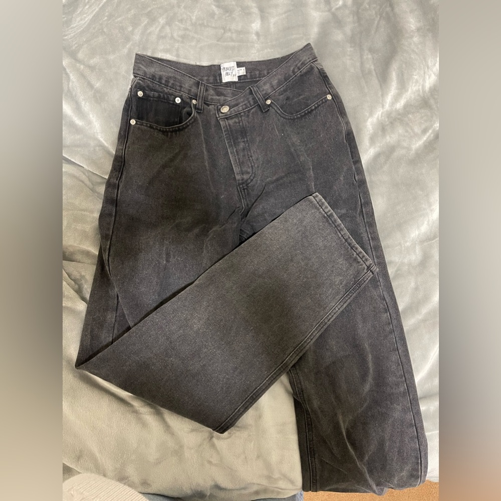 Princess Polly criss cross jeans